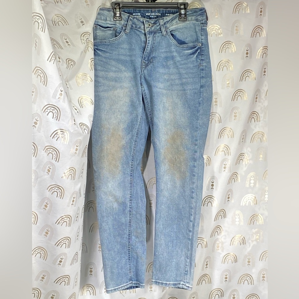 Van Heusen Light Blue Men's Slim Jeans